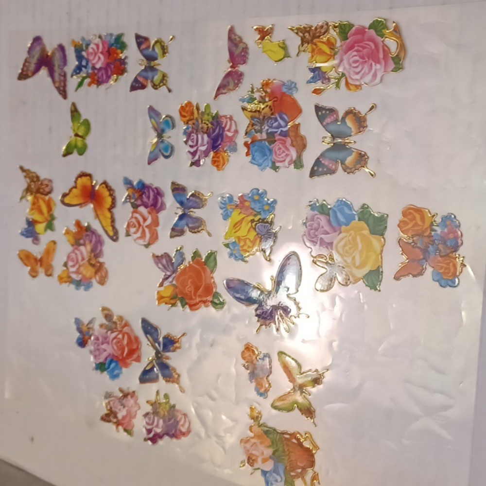 $4 Add-on Colorful Metallic Animal Stickers - Picture 4 of 7